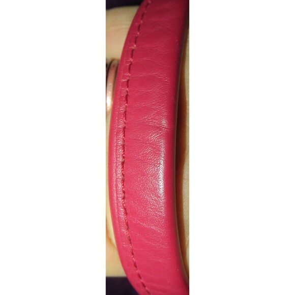 Coach 2012 Kristin Woven Maroon Leather Hobo Handbag - Picture 9 of 10